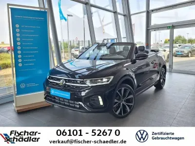 Gebraucht VW T-Roc Cabriolet R-line 150 PS (110 kW) 2026 Deep black schwarz Cabrio