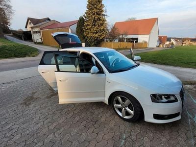 Usata Audi A3 S-Line 160 CV (117 kW) 2009 Nero Utilitaria