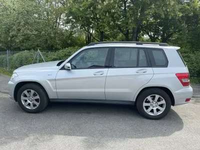 Brugt Mercedes GLK220 170 HK (125 kW) 2011 Sølv SUV