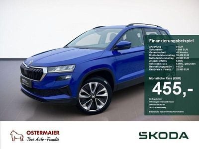 Gebraucht Skoda Karoq Style 150 PS (110 kW) 2022 Blau SUV