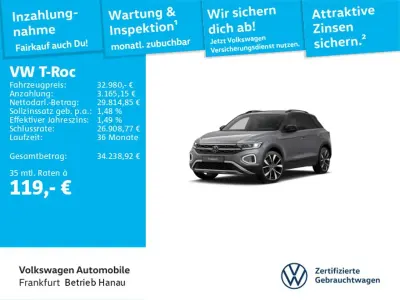 Gebraucht VW T-Roc Style 150 PS (110 kW) 2025 Grau SUV