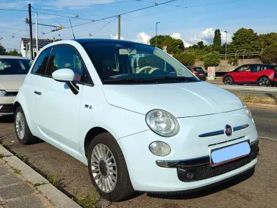 Gebraucht Fiat 500 Lounge 69 PS (50 kW) 2009 Blau Cabrio
