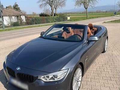 Usata BMW 420 Luxury Line 184 CV (135 kW) 2015 Grigio Cabrio