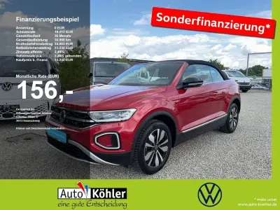 Gebraucht VW T-Roc Cabriolet Goal 116 PS (85 kW) 2025 Kings red metallic Cabrio