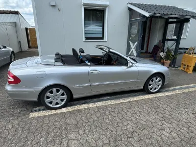 Gebraucht Mercedes CLK200 Elegance 163 PS (119 kW) 2005 Silber Cabrio