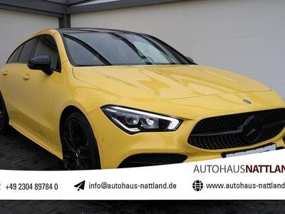 Gebraucht Mercedes CLA250 Shooting Brake AMG line 224 PS (164 kW) 2019 Gelb Kombi