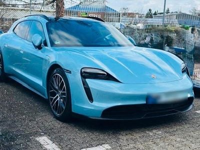 Gebraucht Porsche Taycan Sport 350 kW (476 PS) 2022 Blau SUV