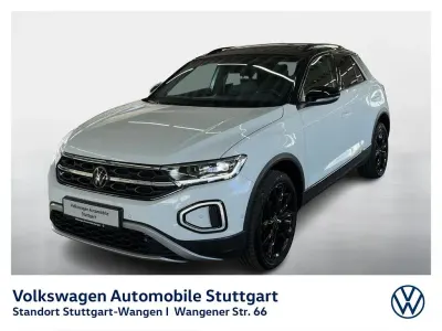 Gebraucht VW T-Roc Style 150 PS (110 kW) 2022 Pure white/deep black perleffe SUV