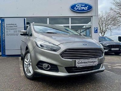 Gebraucht Ford S-MAX Titanium 150 PS (110 kW) 2018 Perlsilber (metallic) Van / Kleinbus