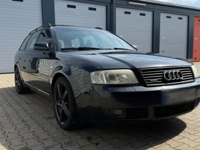 Używany Audi A6 S-Line 180 KM (132 kW) 2003 Czarny Kombi