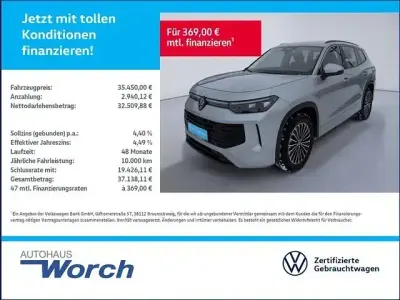 Usata VW Tayron Life 150 CV (110 kW) 2025 Argento SUV