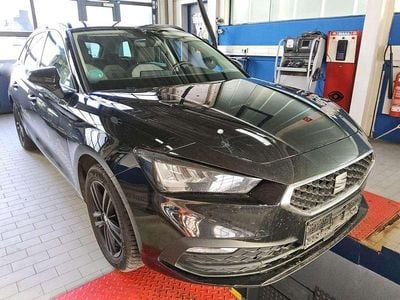 Gebraucht Seat Leon Style 150 PS (110 kW) 2022 Mitternachtsschwarz Kombi