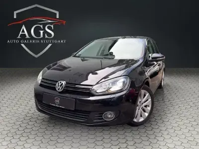 Gebraucht VW Golf VI Team 122 PS (89 kW) 2010 Schwarz Kleinwagen
