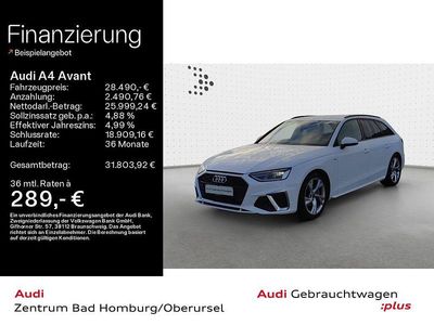 Gebraucht Audi A4 S-Line 204 PS (150 kW) 2022 Ibisweiß Kombi