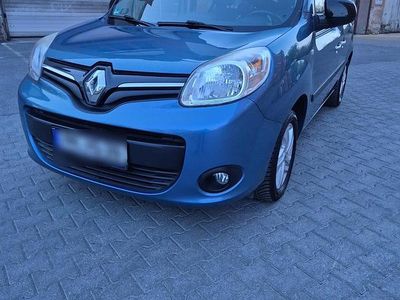 Gebraucht Renault Kangoo Happy Family 114 PS (83 kW) 2015 Blau Van / Kleinbus