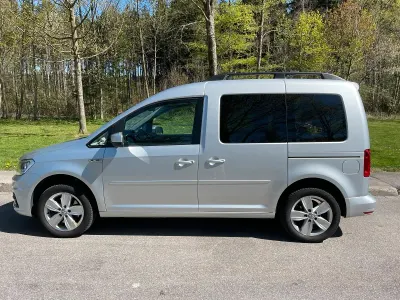 Usata VW Caddy 125 CV (91 kW) 2016 Argento Monovolume