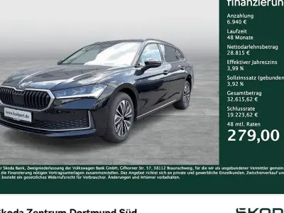 Gebraucht Skoda Superb Selection 150 PS (110 kW) 2025 Schwarz Kombi