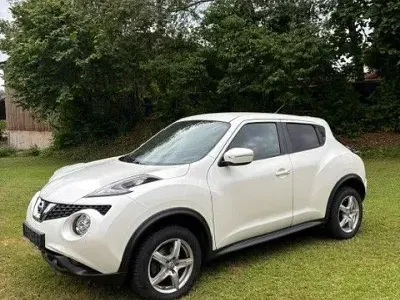 Gebraucht Nissan Juke Acenta 110 PS (80 kW) 2014 Weiß SUV