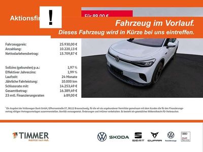Gebraucht VW ID.4 Pro Performance 150 kW (204 PS) 2022 Weiß SUV