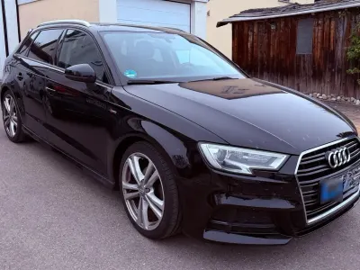 Gebraucht Audi A3 S-Line 150 PS (110 kW) 2017 Schwarz Limousine