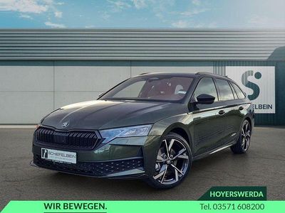 Neu Skoda Octavia SportLine 150 PS (110 kW) 2026 Khaki grün Kombi