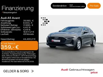 Używany Audi A5 Comfort 204 KM (150 kW) 2025 Szary Kombi