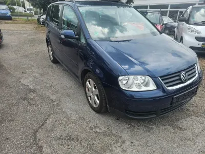 Gebraucht VW Touran 140 PS (102 kW) 2006 Blau Van / Kleinbus