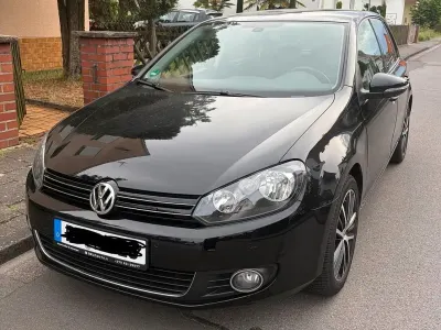 Gebraucht VW Golf VI Comfortline 80 PS (58 kW) 2009 Schwarz Kleinwagen