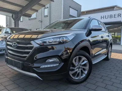 Gebraucht Hyundai Tucson 116 PS (85 kW) 2018 Schwarz SUV