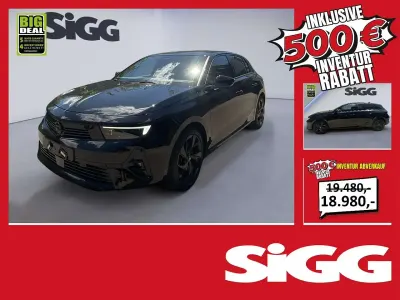 Gebraucht Opel Astra GS Line 181 PS (133 kW) 2023 Diamant schwarz Kleinwagen