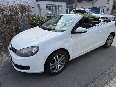 Gebraucht VW Golf Cabriolet 105 PS (77 kW) 2012 Weiß Cabrio