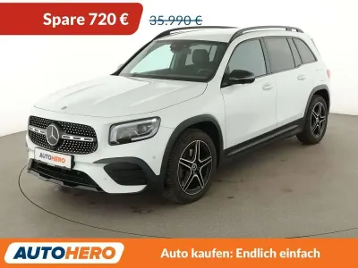 Gebraucht Mercedes GLB220 AMG line 190 PS (139 kW) 2021 Mondstein silber SUV