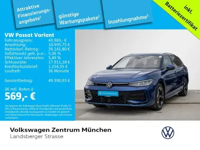 Gebraucht VW Passat GTE 177 PS (130 kW) 2025 Blau Kombi