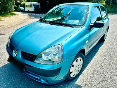 Gebraucht Renault Clio Expression 75 PS (55 kW) 2004 Blau Kleinwagen