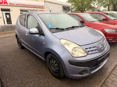 Gebraucht Nissan Pixo Acenta 68 PS (50 kW) 2009 Blau Kleinwagen