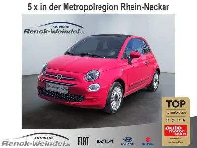 Usata Fiat 500C Lounge 69 CV (50 kW) 2020 Rosso Cabrio