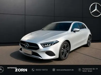 Brugt Mercedes A180 Progressive 136 HK (100 kW) 2023 Sølv Sedan