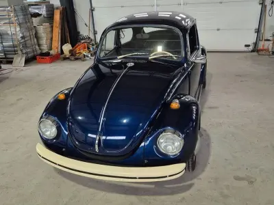 Używany VW Käfer 44 KM (32 kW) 1971 Niebieski Sedan/Limuzyna