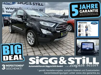 Gebraucht Ford Ecosport Titanium 125 PS (91 kW) 2022 Obsidianschwarz metallic SUV