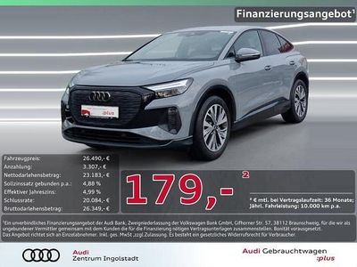 Second-hand Audi Q4 Sportback e-tron Advanced 125 kW (170 CP) 2023 Gri SUV