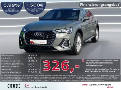 Gebraucht Audi Q3 Sportback S-Line 150 PS (110 kW) 2025 Chronosgrau metallic SUV