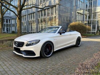 Weiß Gebraucht 2019 Mercedes C63S AMG AMG Cabrio | 54.975 € (Teuer)