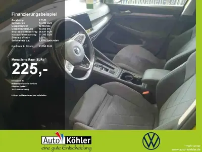 Usata VW Golf VIII Style 150 CV (110 kW) 2022 Giallo Berlina