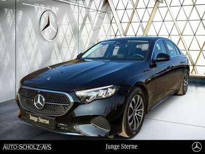 Gebraucht Mercedes E200 Avantgarde 204 PS (150 kW) 2024 Metalliclack obsidianschwarz m Limousine