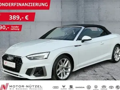 Gebraucht Audi A5 Cabriolet S-Line 163 PS (119 kW) 2022 Weiß Cabrio