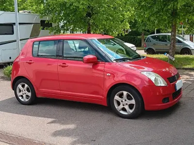 Brugt Suzuki Swift 92 HK (67 kW) 2005 Rød Hatchback