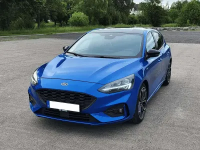 Gebraucht Ford Focus ST-Line 125 PS (91 kW) 2018 Blau Kleinwagen