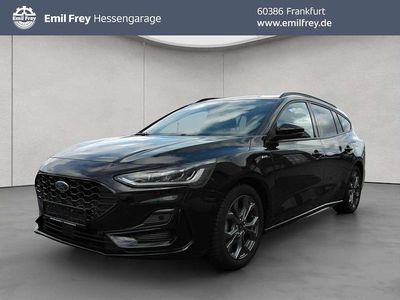 Gebraucht Ford Focus ST-Line X 125 PS (91 kW) 2023 Agate black metallic Kombi