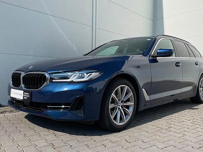 Gebraucht BMW 520 Efficient Dynamics 190 PS (139 kW) 2022 Phytonicblau Kombi