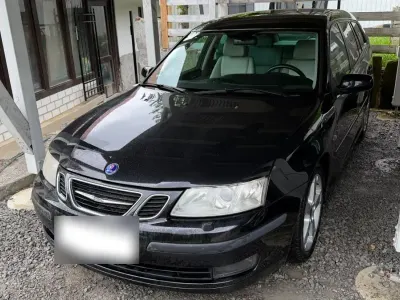 Gebraucht Saab 9-3 Linear 150 PS (110 kW) 2006 Schwarz Kombi